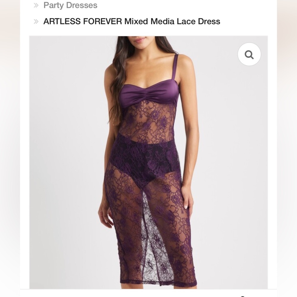 ARTLESS FOREVER Media Lace Dress